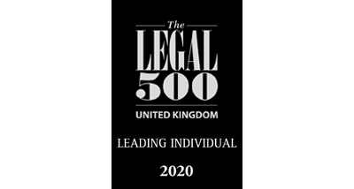 The Legal 500 Leading Individual 2020 logo