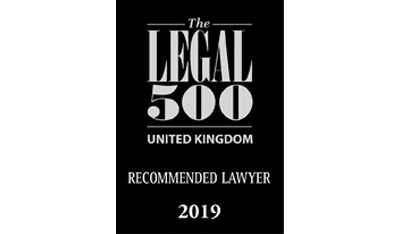 The Legal 500 Recommended Lawyer 2019 logo