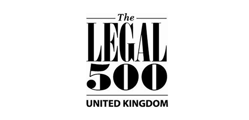 an image of a Legal 500 accreditation logo