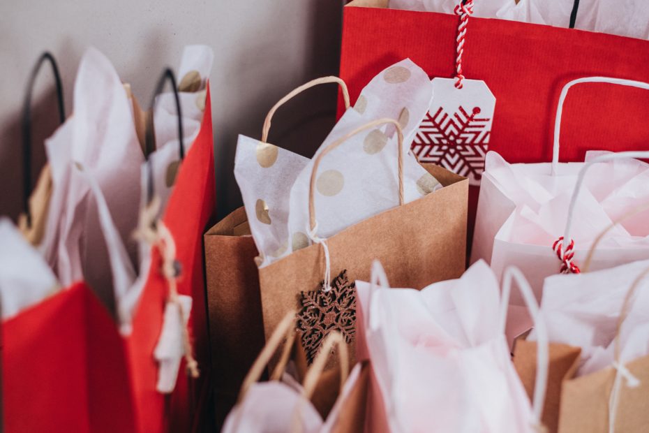 Christmas gift bags