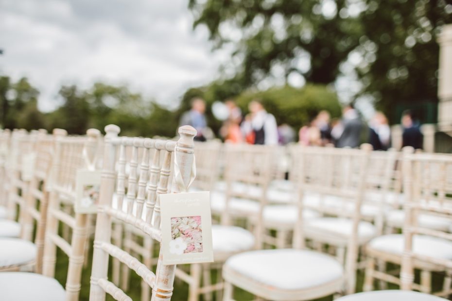 Wedding venue seating