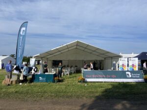 Stand at Nantwich Show 2023